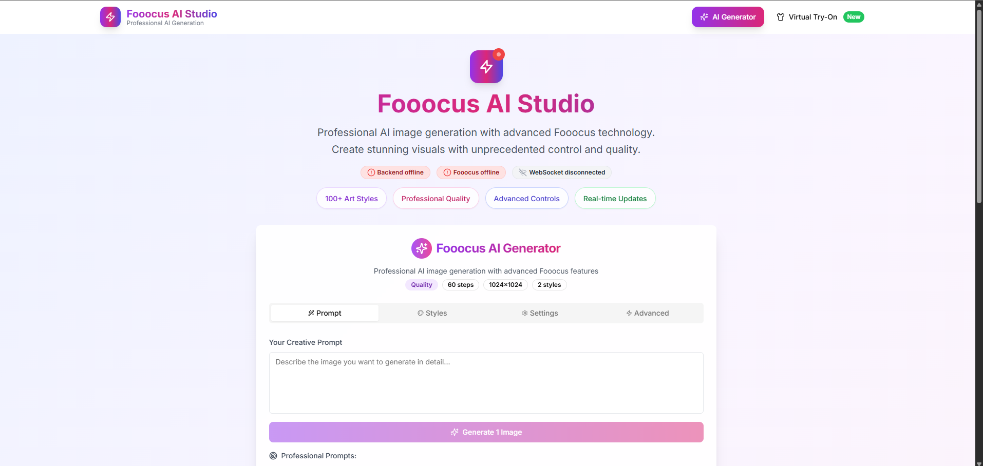 Fooocus AI Studio